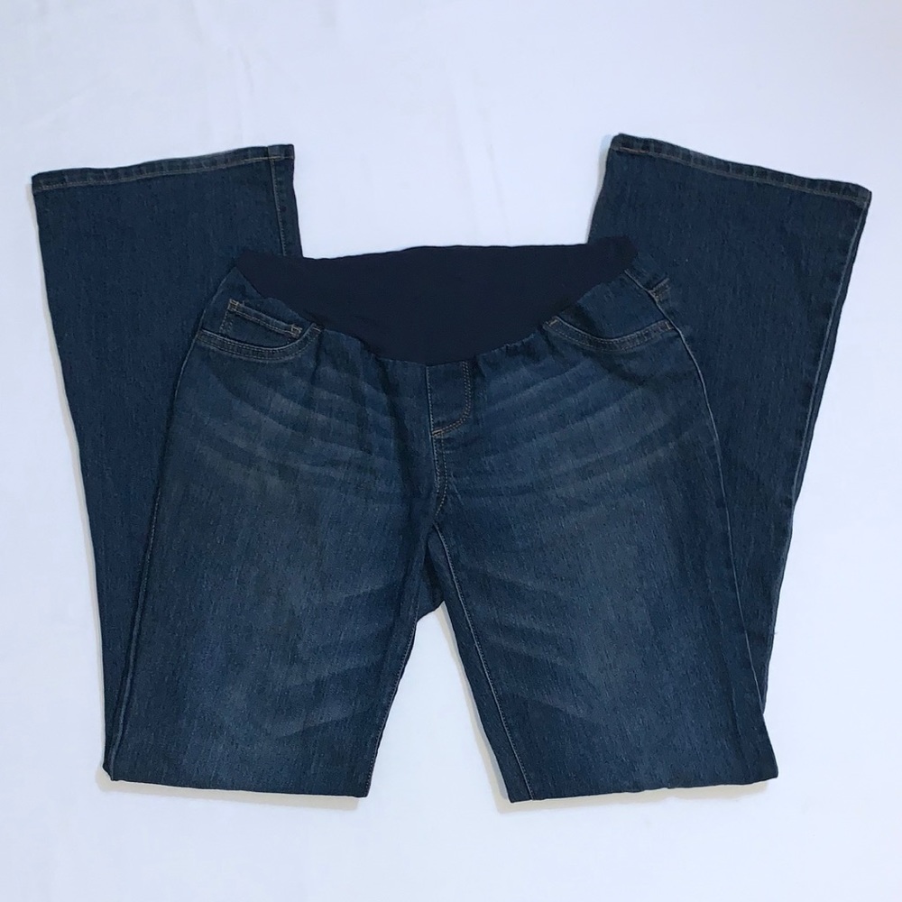 Indigo Blue Maternity Boot Cut Jeans M/L